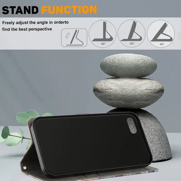 NWT Samsung Galaxy 10 Purple-Reddish Flip Wallet Phone Case - Picture 4 of 8